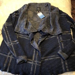 Wool Blended Drape Cardigan